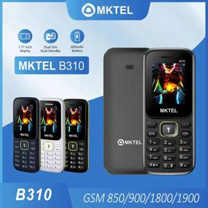 B310 1.77인치 듀얼 SIM 피처폰 SC6531E 블루투스 FM 라디오 MP3 토치 800mAh 배터리 언락 기본 휴대폰