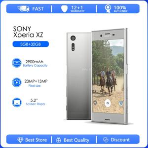소니 엑스페리아 XZ F8331 리퍼브 제품-오리지널 언락 GSM 쿼드코어 4G LTE RAM 3GB ROM 32GB 안드로이드 5.2인치 23MP 지문인식 GPS 와이파이