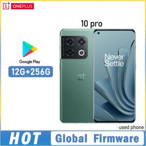 글로벌 펌웨어 OPPO 원플러스 10 PRO 5G 스마트폰 스냅드래곤 8 Gen1 12G 256G 5000mAh 카메라 50MP+48MP 중고폰