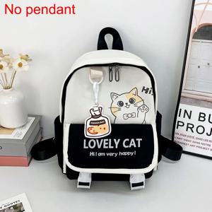 새로운 대용량 배낭 귀여운 고양이 초경량 책가방 학교가방 선물