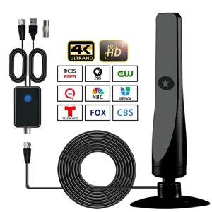 새로운 모델은 4K 디지털 TV 안테나 수신기를 지원하며, 실내 및 실외 고화질 디지털 지상파 HDTV TV 안테나를 사용할 수 있습니다.