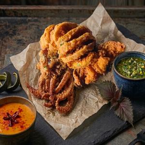 통살 오징어튀김, 바삭한 불꽃오징어 250g 1마리
