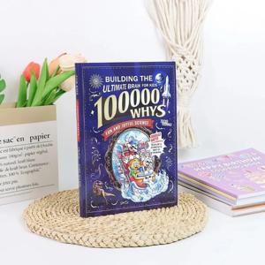 100000가지 이유: 아이들을 위한 최고의 두뇌를 키우는 방법 영어판 재미있는 과학 만화책 어린이 조기 교육 STEM 학습