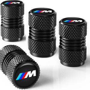 4개 자동차 휠 타이어 밸브 캡 에어 스템 커버 액세서리 BMW M M3 M5 퍼포먼스 E36 E39 E46 E53 E90 E60 E61 E93 X3 X1 용