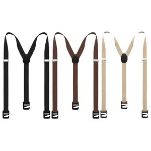 2.5cm 폭 남성용 서스펜더 새로운 창의적인 디자인의 조절 가능한 보이지 않는 바지용 서스펜더 남성용 탄력있는 편안한 Y자형 조끼 브레이스