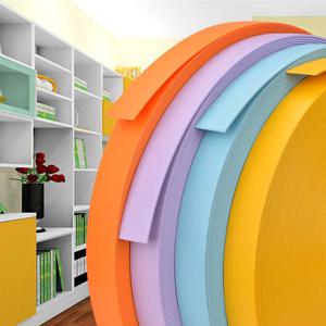 맞춤형 PVC 엣지 밴딩, 23mm 55mm x 5m, 단색 마감, 내화 보드, 가구, 캐비닛 및 주방 목공