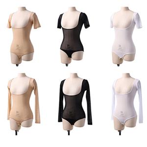 밸리 댄스 긴 소매 Bodycon 거즈 탑 쉬어 퓨어 메쉬 T 셔츠 성인 벨리 댄스 의상 댄스 복장 오픈 흉상 레오타드