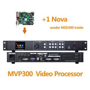 LED USB 비디오 프로세서 스크린 분배기 MVP300 지원 TS802d Linsn MSD300 Novastar TV 노트북 RGB 월 디스플레이용