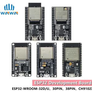 1PCS ESP32 개발 보드 WiFi + Bluetooth 초저전력 소비 듀얼 코어 ESP-32 ESP-32S ESP 32 유사 ESP8266