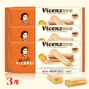 비첸지 레이디 핑거 티라미수 이탈리아쿠키 200g,x 3개