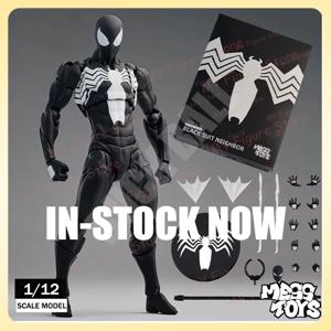 메스 장난감 스파이더맨 피규어 검은 양복 이웃 Symbiote MessToys 스칼렛 이웃 액션 피규어 CT 장난감 블랙 레드 스파이더 맨 장난감