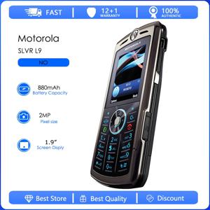 리퍼비시 모토로라 SLVR L9 L72 오리지널 L9 L72 탈착식 배터리 880mAh 휴대폰 도매 무료 배송