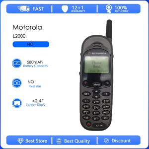 모토로라 L2000 리퍼브 제품-오리지널 L2000 탈착식 배터리 1000mAh 휴대폰 도매 무료 배송 영어만 지원