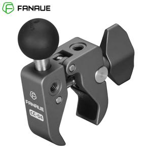 FANAUE 핸들 바 클램프 마운트베이스 휴대 전화 홀더 스탠드 지원 브래킷 오토바이 오토바이 자전거 RAM 마운트 용 ATV/UTV