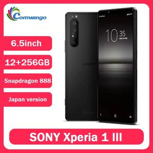 오리지널 소니 엑스페리아 1III 일본 버전 /XQ-BC52/XQ-BC72 싱글/듀얼 카드 스냅드래곤 888 6.5인치 5G 12GB 128GB/256GB ROM X1iii