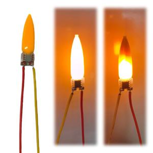 3/5/10PCS 불꽃 전구 2200K 다이오드 불꽃 LED 필라멘트 3V LED 불꽃 효과 전구 할로윈 크리스마스 장식용