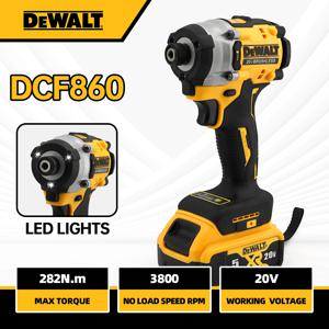 디월트 DCF860 무선 브러시리스 전동 드라이버 임팩트 기능 20V 배터리 282N.m 경량 1kg 전동 공구