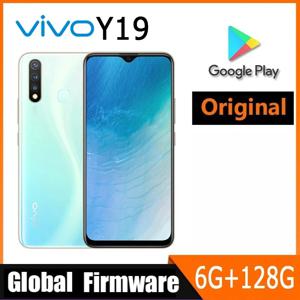 VIVO Y19 스마트폰 4G 글로벌 펌웨어 LTE 6GB 128GB MTK6765 옥타 코어 13.0MP 지문인식 5000mAh 안드로이드 9.0 중고폰