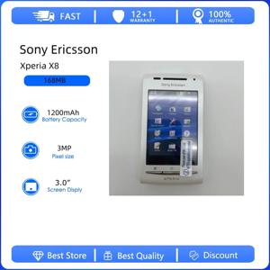 소니 에릭슨 엑스페리아 X8 E15i 리퍼비시-오리지널 폰 언락 스마트폰 안드로이드 GPS Wi-Fi 3.0인치 폰