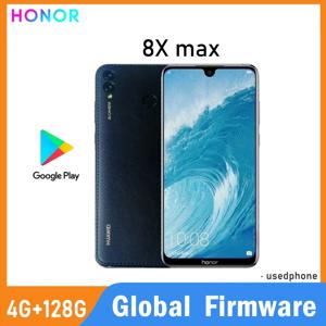 글로벌 펌웨어 HONOR 8X MAX 스마트폰 EMUI 8.2.0 7.12인치 16MP+8MP 5000mAh CPU 스냅드래곤 660 중고폰