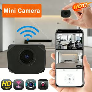새로운 4K HD WiFi 보안 카메라 야간 투시 홈 미니 스마트 실내 IP 감시 APP 원격 모니터링 휴대용 디자인