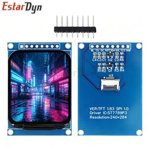 Estardyn 1.83인치 ST7789 TFT LCD 디스플레이 240x284, 임베디드 DIY용 SPI 풀 뷰 앵글 모듈