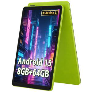 파이탄리 안드로이드 15 8.68인치 태블릿 8GB 램+64GB 롬 5000mAh 배터리 2.4G/5G 와이파이 6 스테레오 스피커 1340x800 인셀 스크린 탭 PC