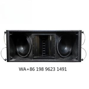 6피스 DJ 오디오 시스템 듀얼 10인치 2웨이 액티브 라인 어레이 스테이지 스피커 (네오디뮴 마그넷 파워드 오디오 장비)