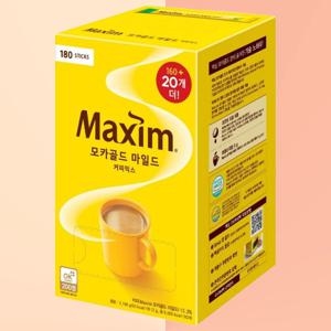 [160T+20T] 맥심 모카골드 마일드 커피믹스