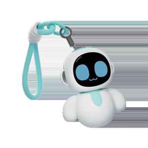 ENERGIZE LAB Eiliko 아쿠아마린 당신의 작은 AI 참 로봇, 어떤 일상복에도 어울리는 재미있는 전자 펜던트 장난감, 커플용