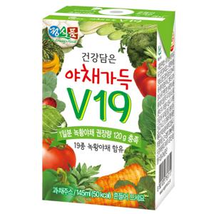 건강담은 야채가득 v19 145ml 24개