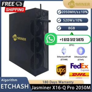 JY 최고의 제안 2개 구매 시 1개 무료 제공 새로운 JASMINER X16-Q ETC Octa Miner 1950M 620W 울트라 사일런스 서버 Wi-Fi 버전(PSU 포함)