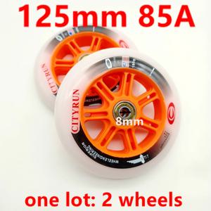 스쿠터 휠 125mm 5인치 휠 스피드 휠 125x24mm 2개/세트