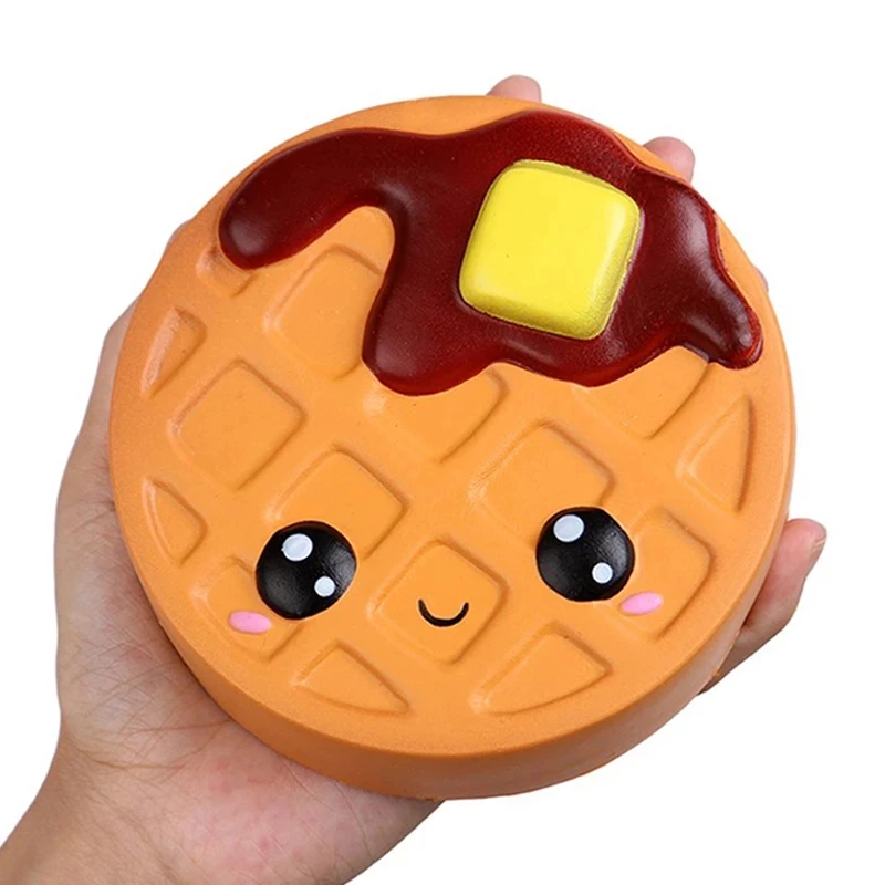 점보 표현 초콜릿 케이크 Squishy 크림 향기로운 천천히 상승 스트레스 릴리프 장난감 PU 시뮬레이션 짜기 장난감 11.5*4 CM
