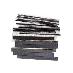 10PCS 10pcs 1x40 수 핀 헤더 커넥터 + 1x40Pin 2.54mm 단일 행 암