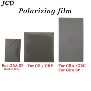 JCD 5PCS Gamboy GB DMG GBP 용 편광 편광판 필터 필름 시트 GBA GBC GBASP GBA SP NGP WSC 용 편광
