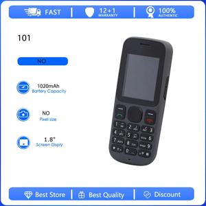 오리지널 리퍼비시드 101 듀얼 심 언락 GSM 900 / 1800 블루투스 모바일 폰 러시아어 아랍어 히브리어 키보드 핀란드 제조