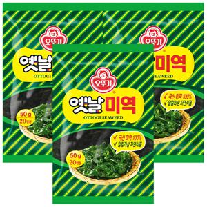 오뚜기 옛날 미역 50g 3개