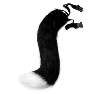 새로운! 고품질 소품용 고양이 여우 플러시 꼬리 역할극 할로윈 파티 액세서리 애니메이션 동물 꼬리 코스프레 의상
