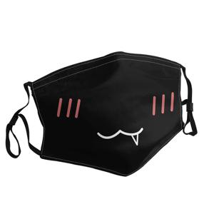 Kitty Snaggletooth Blush Dark Mask 남녀공용 아웃도어 패션 프린트