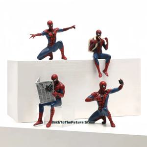 Hasbro 스파이더 맨 슈퍼 히어로 스파이더 맨 7-9cm 액션 피규어 스파이더 맨 애니메이션 컬렉션 미니 장난감 모델 어린이 선물