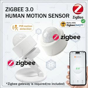 Zigbee 3.0 미니 PIR 모션 센서 인체 적외선 감지기 보안 알람 지원 Zigbee2mqtt 홈 어시스턴트 게이트웨이 필요