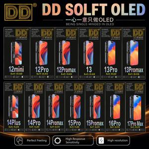 DD SOFT OLED 스크린 LCD 디스플레이 아이폰 12 13 14 15 16 16e 17 Pro Max 터치 스크린 디지타이저 어셈블리 교체