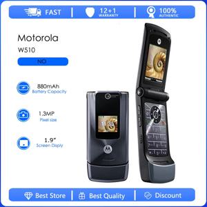 모토로라 W510 리퍼브 상품-오리지널 W510 1.3MP 탈착식 배터리 880mAh 휴대폰 도매 무료 배송