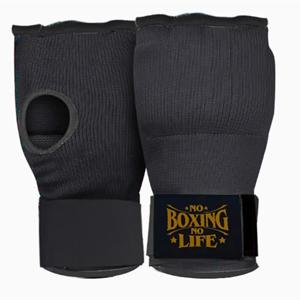 MMA 반 손가락 권투 장갑 두꺼운 젤 채우기 무에타이 산다 훈련 핸드 랩 내부 장갑 권투 훈련 액세서리