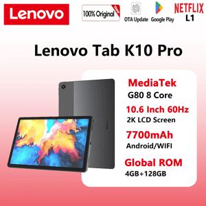 글로벌롬 레노버 탭 K10 프로 TB223FC 미디어텍 G80 10.6인치 60Hz 2K 와이파이 7700mAh 4GB 128GB M10 플러스 태블릿 PC 안드로이드