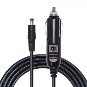 12V DC 자동차 충전기 전원 공급 장치 케이블 코드 담배 라이터 플러그 5.5mm x 2.1mm 자동차 액세서리