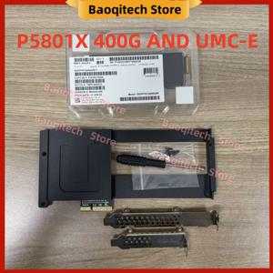 새로운 정품 인텔 OPTANE P5801X 400G E1. S 15MM 인터페이스 엔터프라이즈급 SSD 어댑터 포함 PCIe4.0 차량용