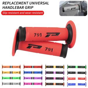 7/8인치 22 24mm 오토바이 그립 핸들바 KTM 야마하 유니버설 핏 바이크 모토크로스 모터바이크 고무 그립
