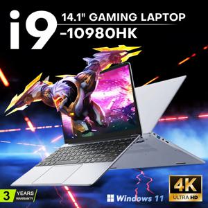 새로운 휴대용 노트북 인텔 코어 i9 10980HK 컴퓨터 윈도우 11 게이밍 노트북 16GB 램 10980P 1TB 2TB SSD 노트북 PC 게이머용 4K